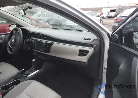 2015 Toyota Corolla Le from USA, damaged, VIN 2T1BURHE4FC424619